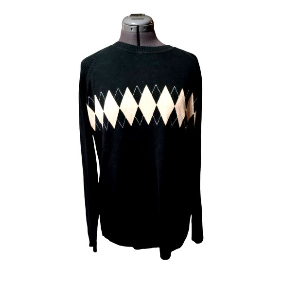 Liz Claiborne Sweaters - Liz Claiborne woman's long sleeve black sweater, Large